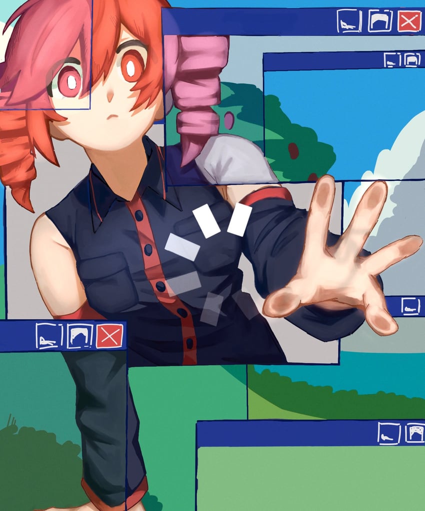 kasane teto (utau and 4 more) drawn by rnk_77wvv