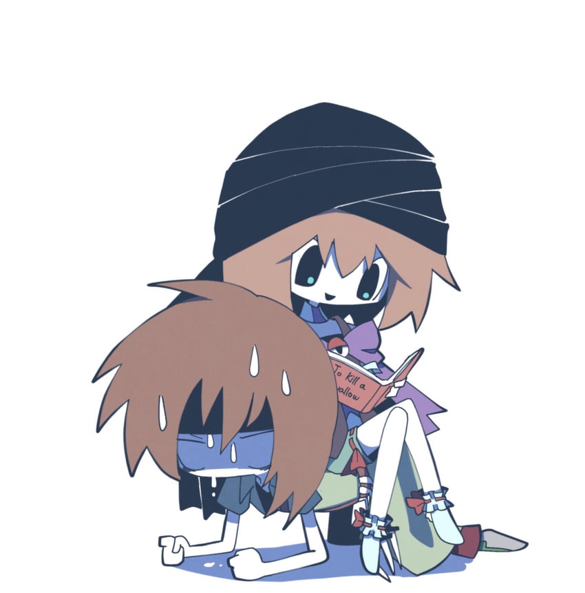 kuzu suzumi, kurohebi, and cine hamal (len'en) drawn by atoymk
