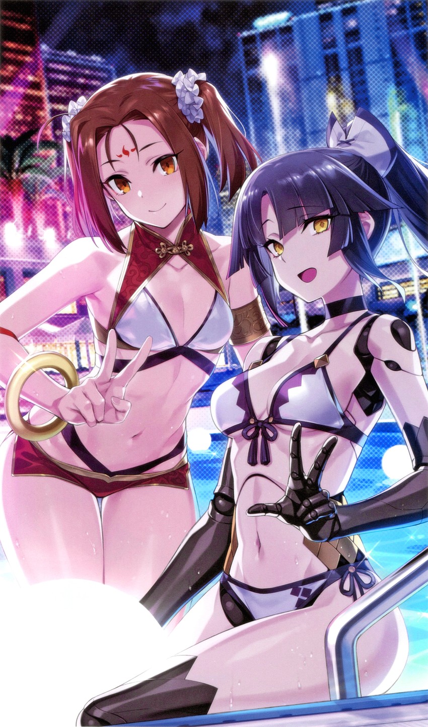 katou danzou and nezha (fate and 1 more) drawn by saitou_hiroki