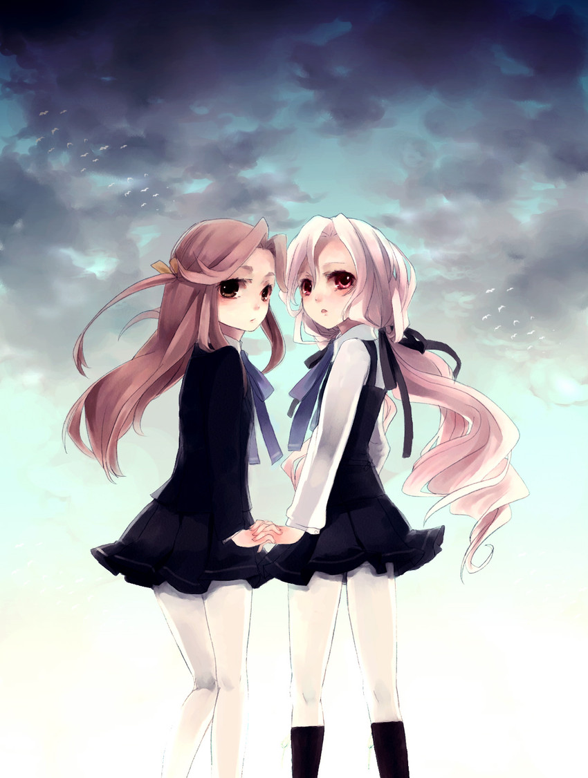 ayabe kihachirou and tairano takiyashamaru (rakudai ninja rantarou) drawn by shimakoma