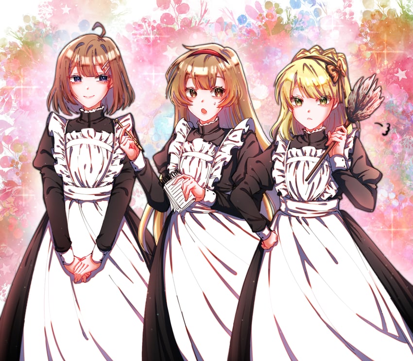 hod, malkuth, and tiphereth a (project moon and 1 more) drawn by backsusang