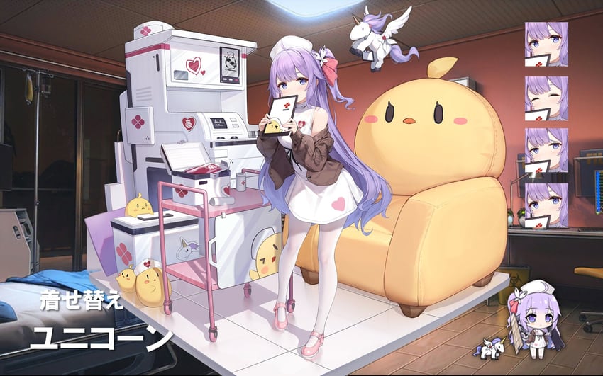 manjuu and unicorn (azur lane) drawn by kaede_(yumesaki_kaede)