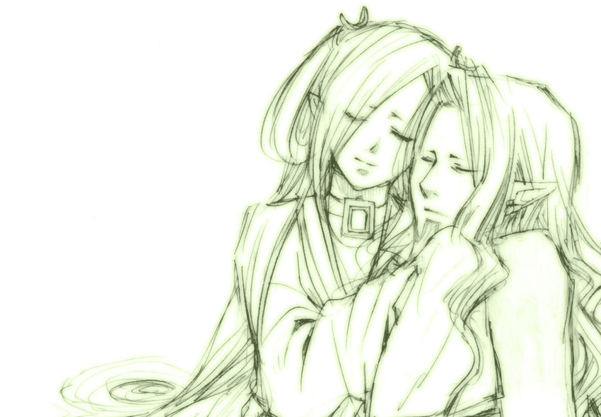 count of monte cristo and haydee (gankutsuou) drawn by ryuuzaki_ran