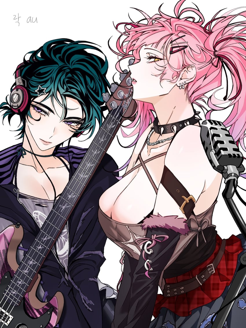 sua and mizi (alien stage) drawn by nyugi0v0