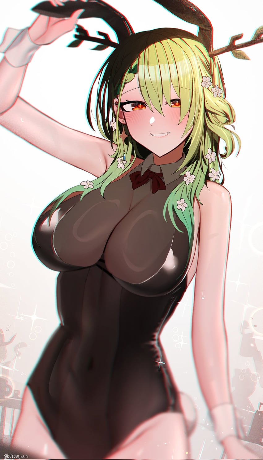 ceres fauna (hololive and 1 more) drawn by kotodekun