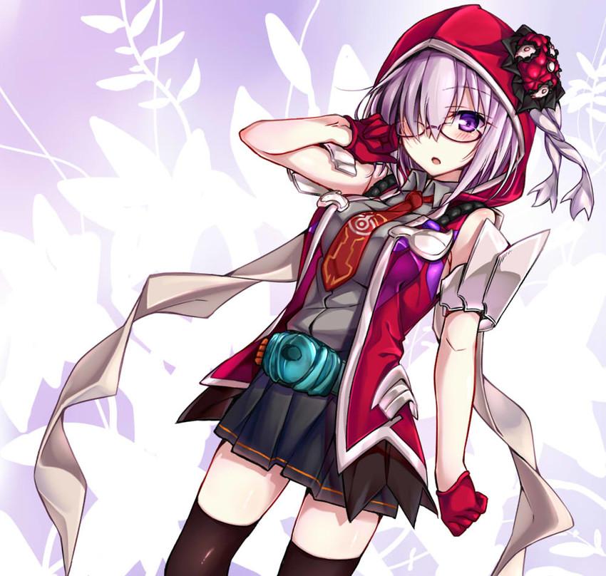 mash kyrielight and marie antoinette (fate and 3 more) drawn by narumiya_(empty_cafe)