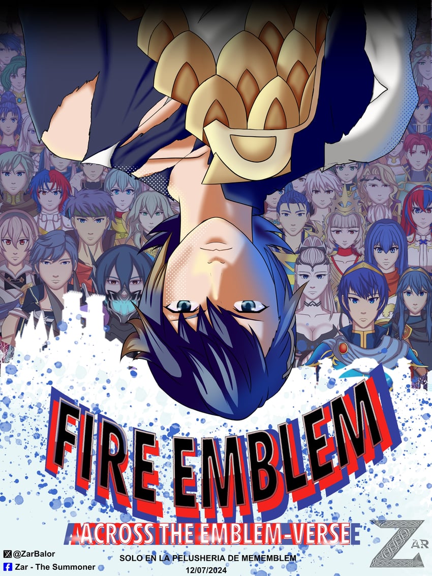 lucina, edelgard von hresvelg, female corrin, lyn, ike, and 19 more (fire emblem and 14 more) drawn by zarbalor