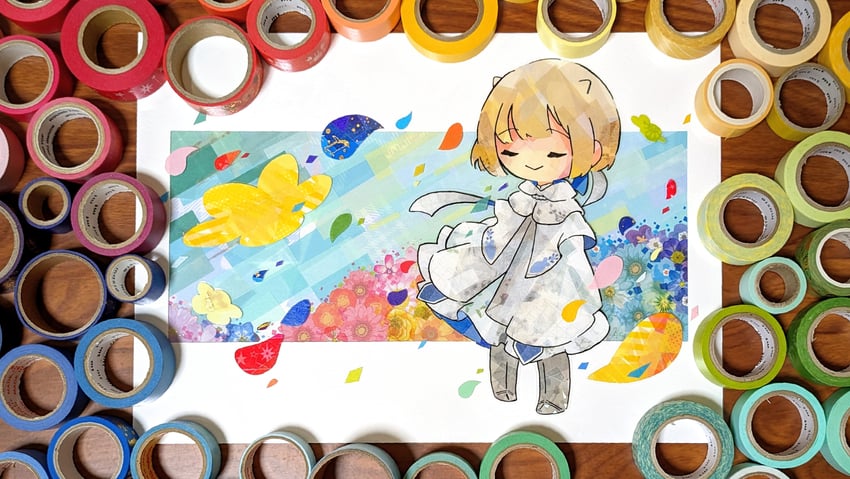 justia (brown dust and 1 more) drawn by tako_to_tori