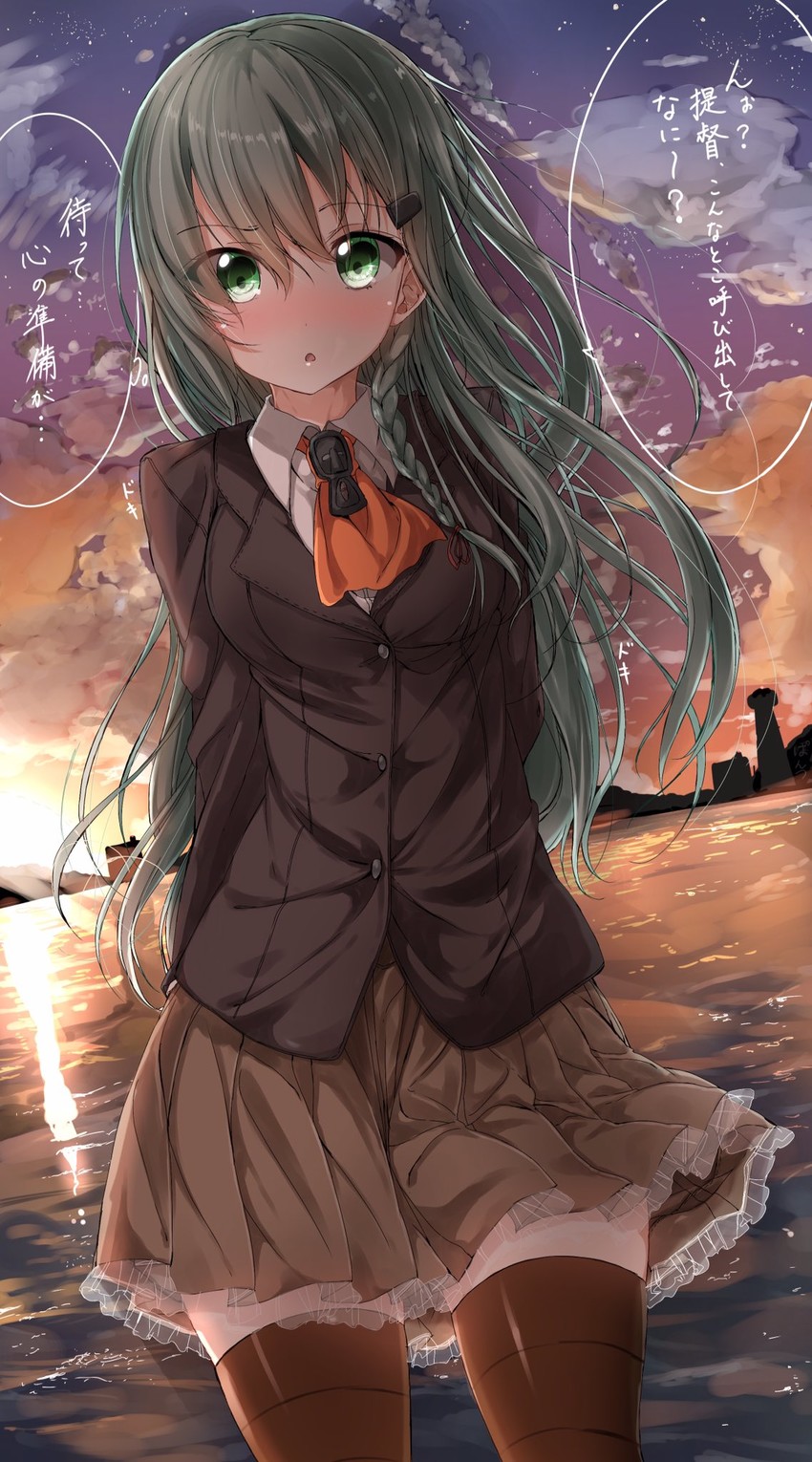 suzuya (kantai collection) drawn by pentagon_(railgun_ky1206)