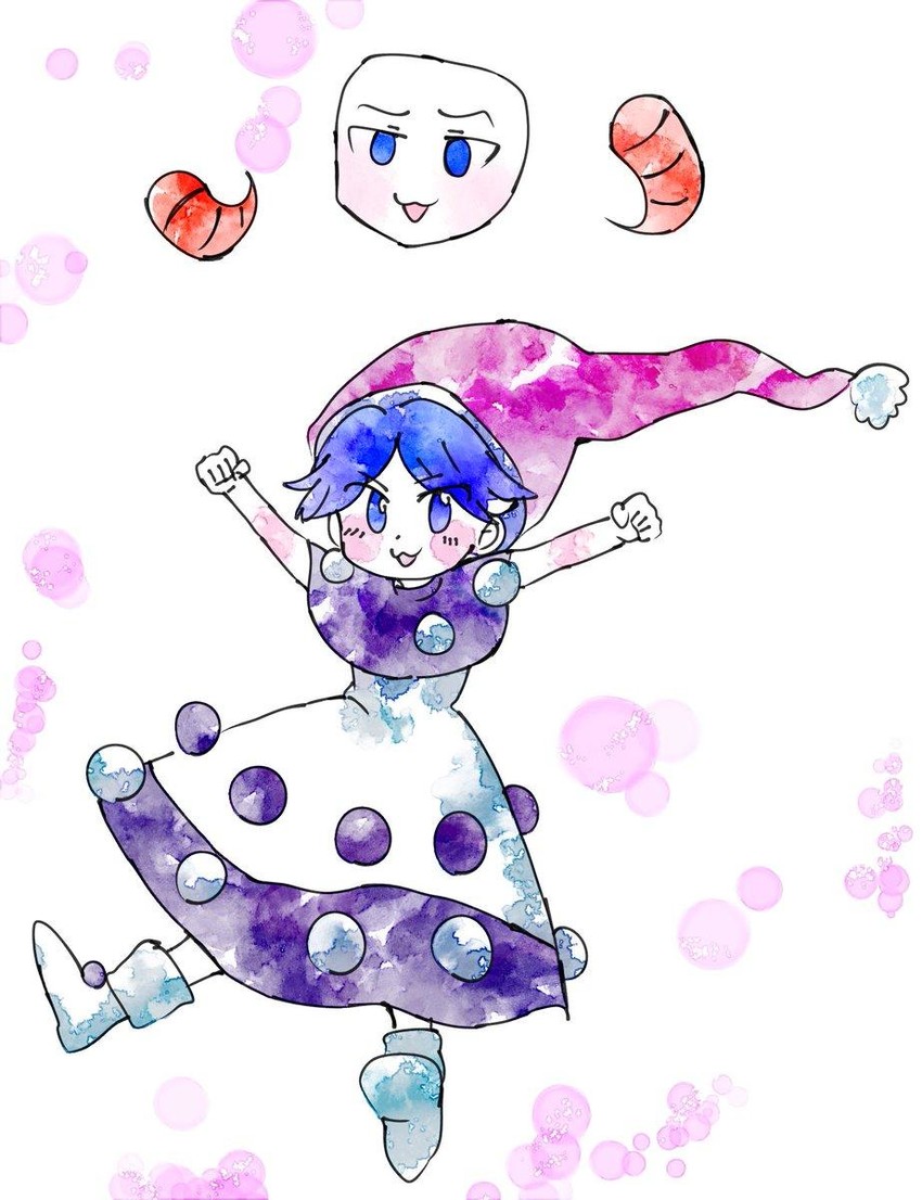 doremy sweet (touhou and 1 more) drawn by kokeshi_(yoi_no_myoujou)