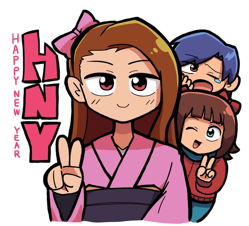 kisaragi chihaya, amami haruka, and minase iori (idolmaster and 2 more) drawn by fis_(t83192933)