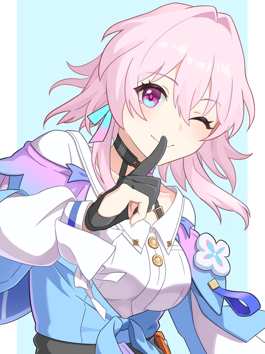march 7th (honkai and 1 more) drawn by mitukiaqa
