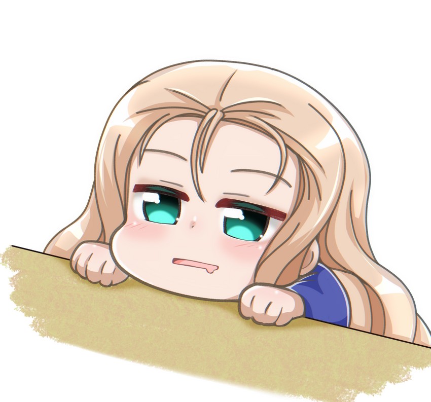marie (girls und panzer and 1 more) drawn by puchiaa