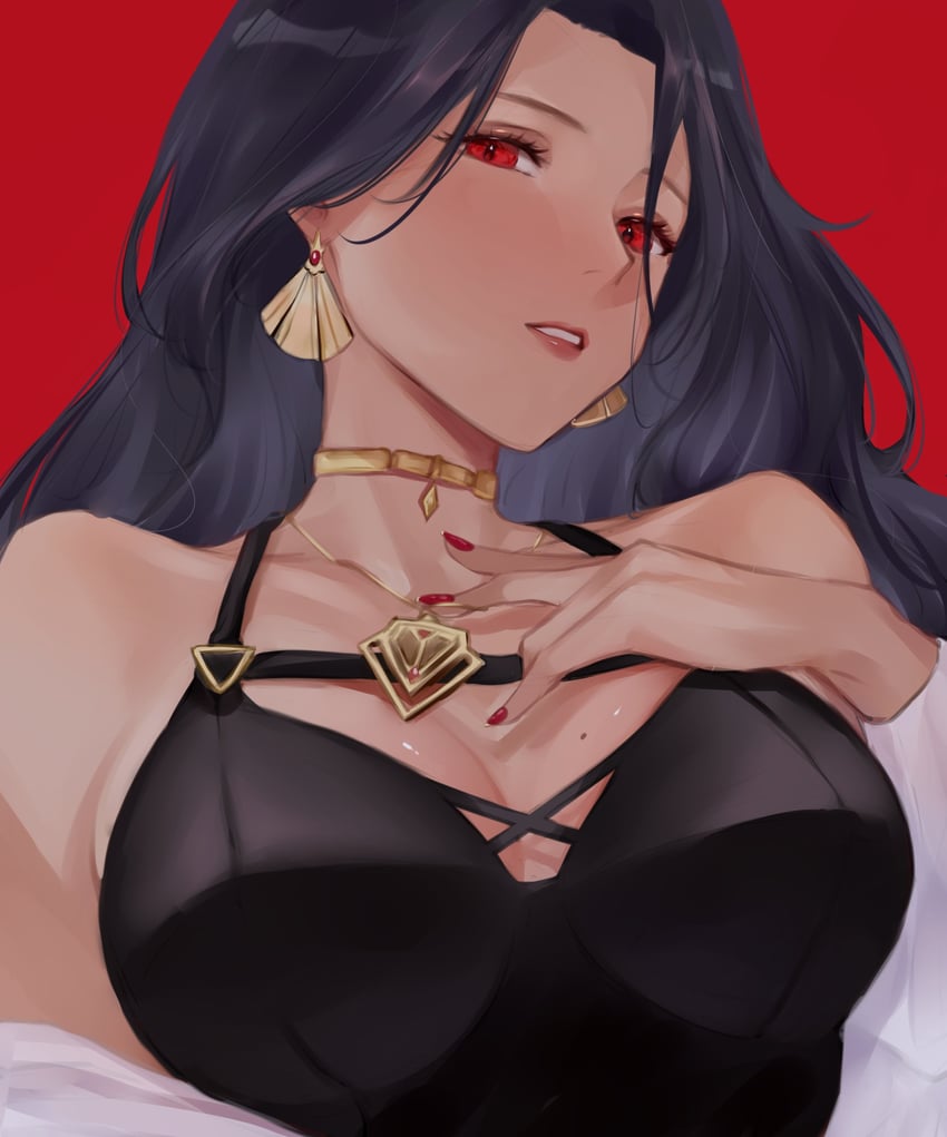 scarle yonaguni (nijisanji and 1 more) drawn by zellee11