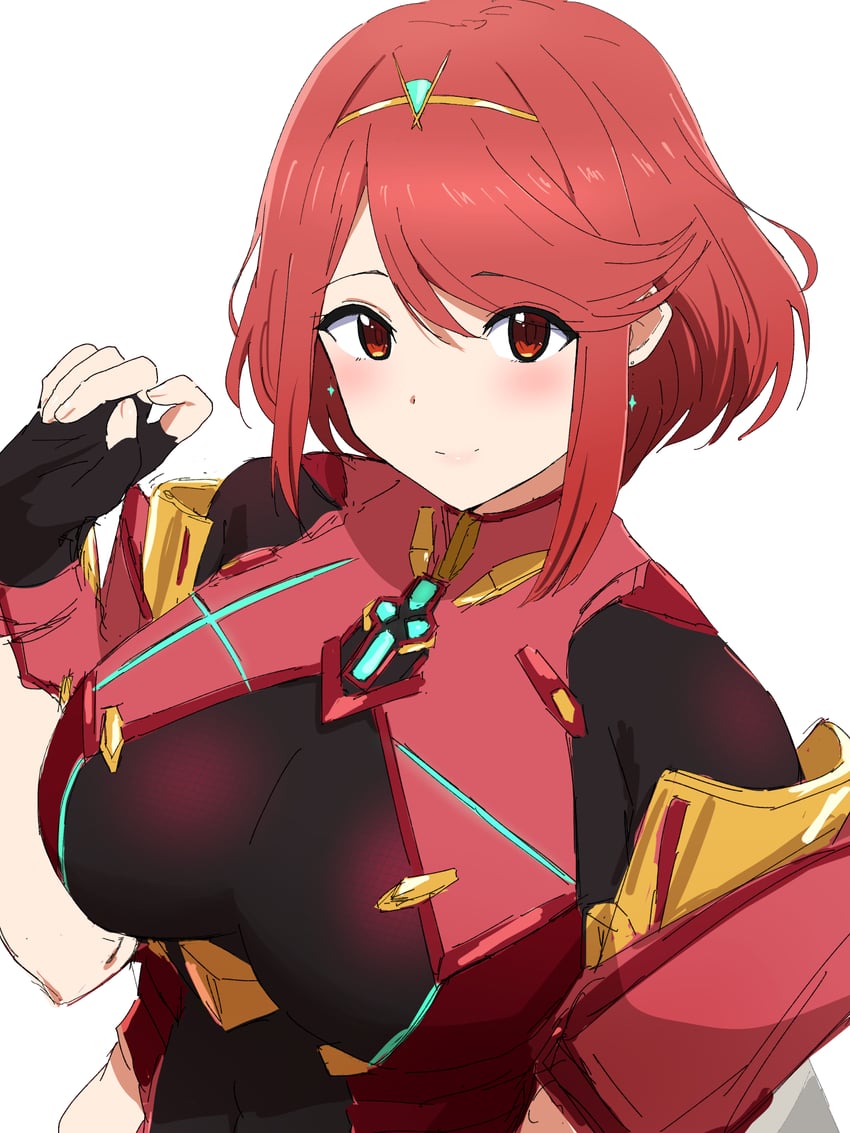 pyra (xenoblade chronicles and 1 more) drawn by misaki_nonaka