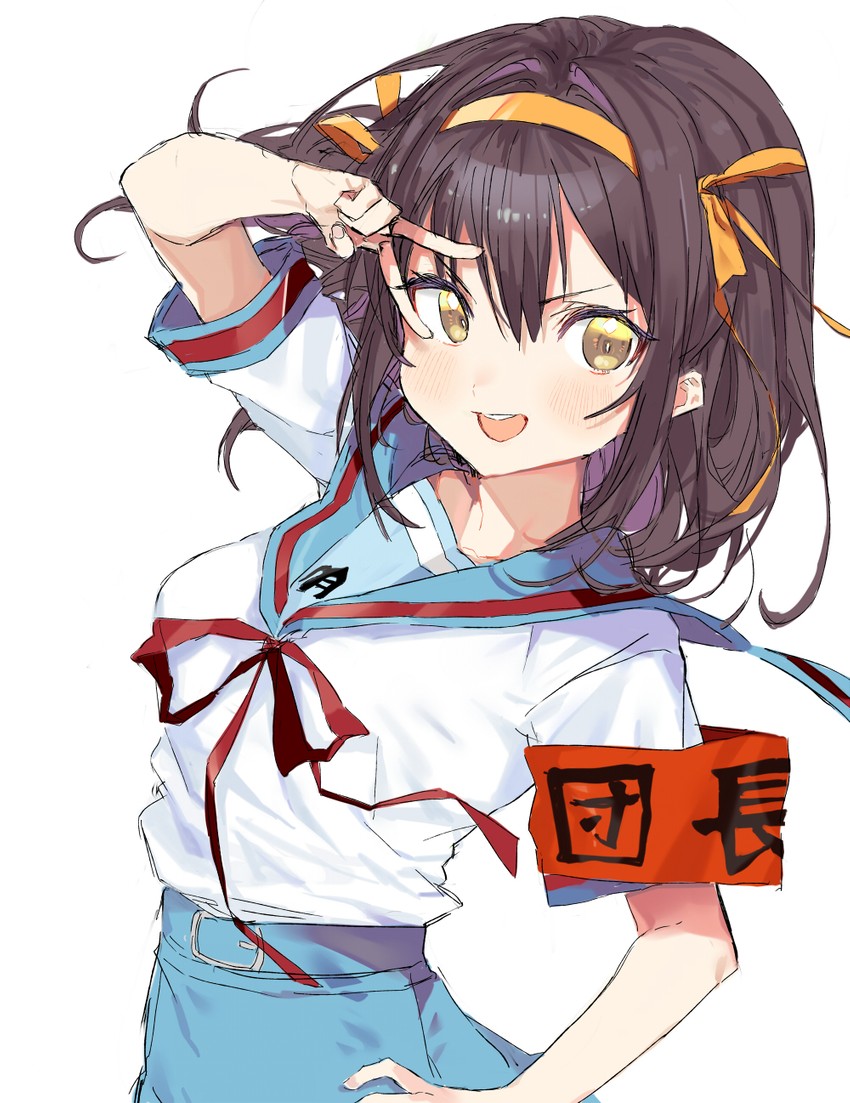 suzumiya haruhi (suzumiya haruhi no yuuutsu) drawn by pinch_(nesume)