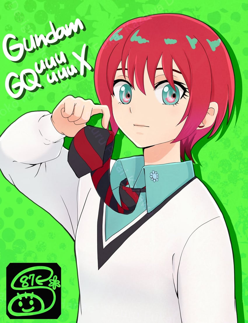 amate yuzuriha (gundam and 1 more) drawn by szr962