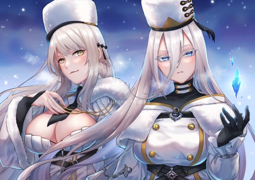 sovetsky soyuz and kirov (azur lane) drawn by kurono_hyouka