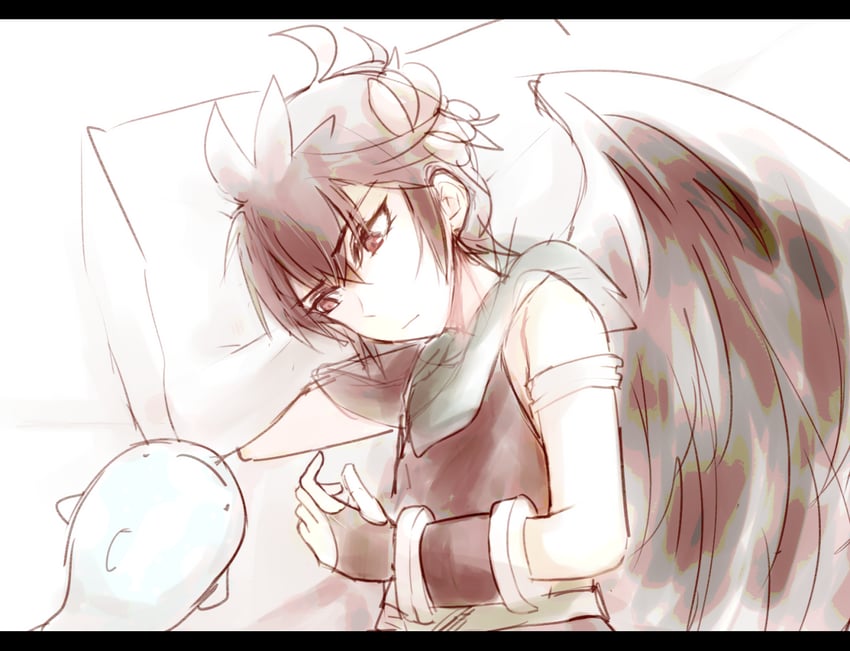 dark pit (kid icarus and 1 more) drawn by pasu