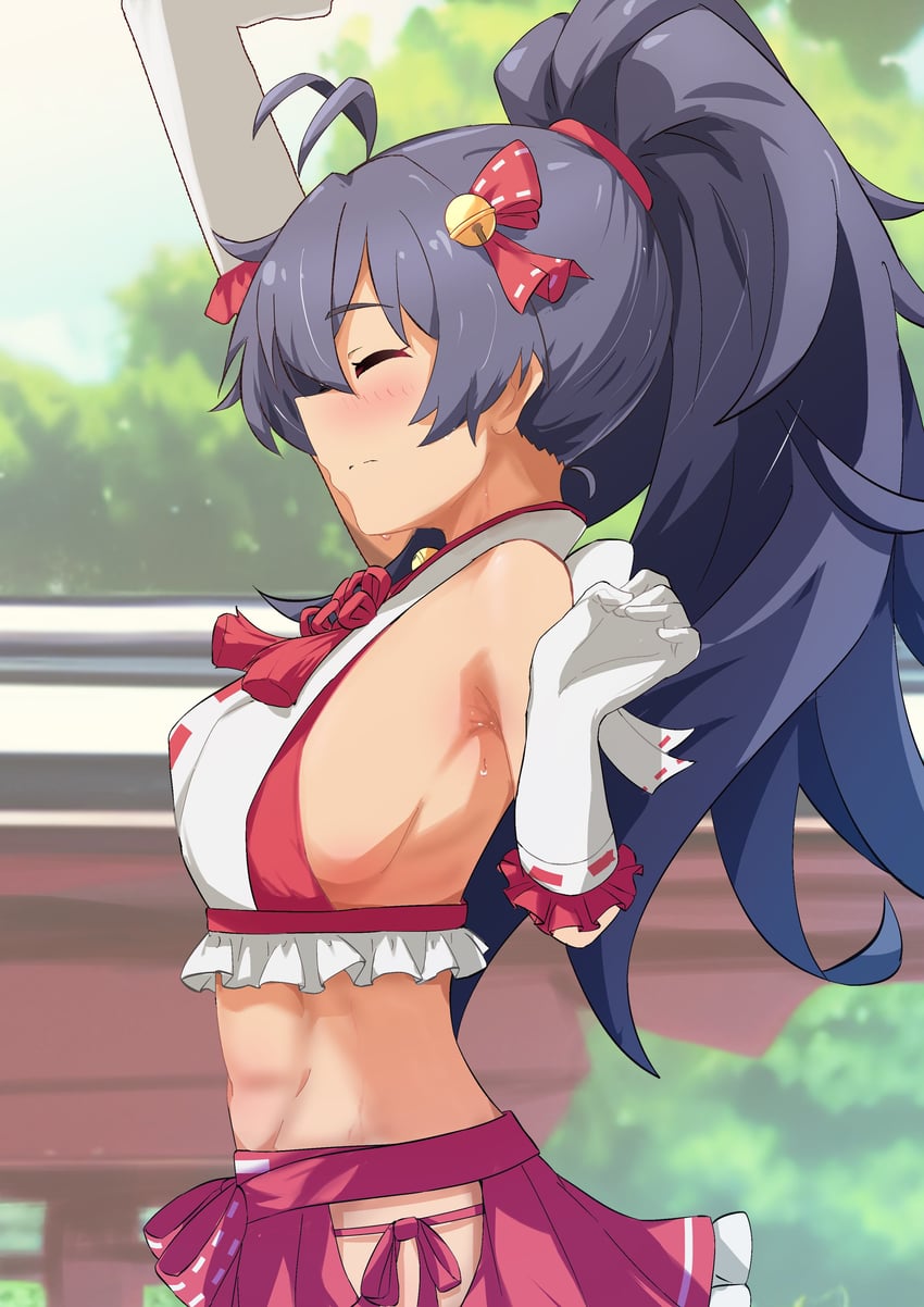 ganaha hibiki (idolmaster and 2 more) drawn by sanami_(sanami_t_38)