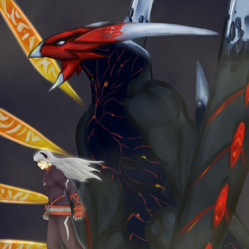 fou-lu (breath of fire and 1 more) drawn by nashiyuki