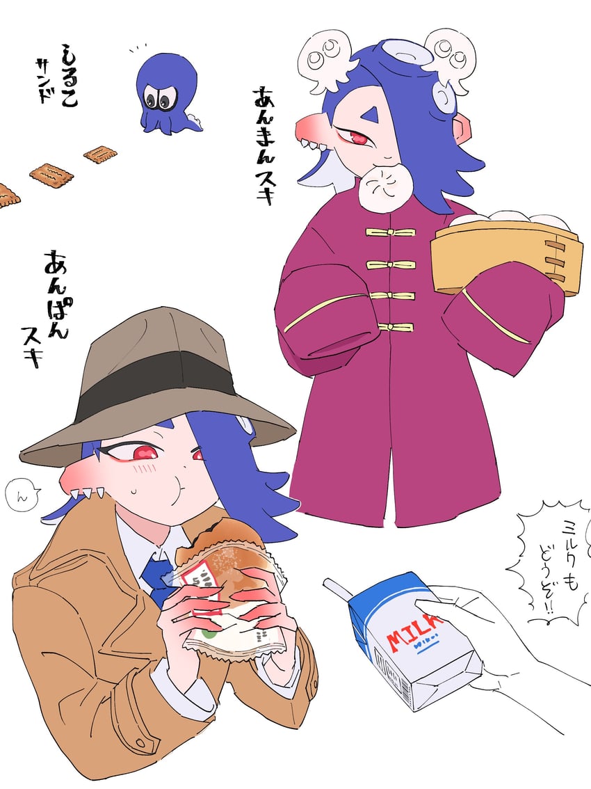 shiver (splatoon and 1 more) drawn by jounetsu_(jonetunoaoitako)