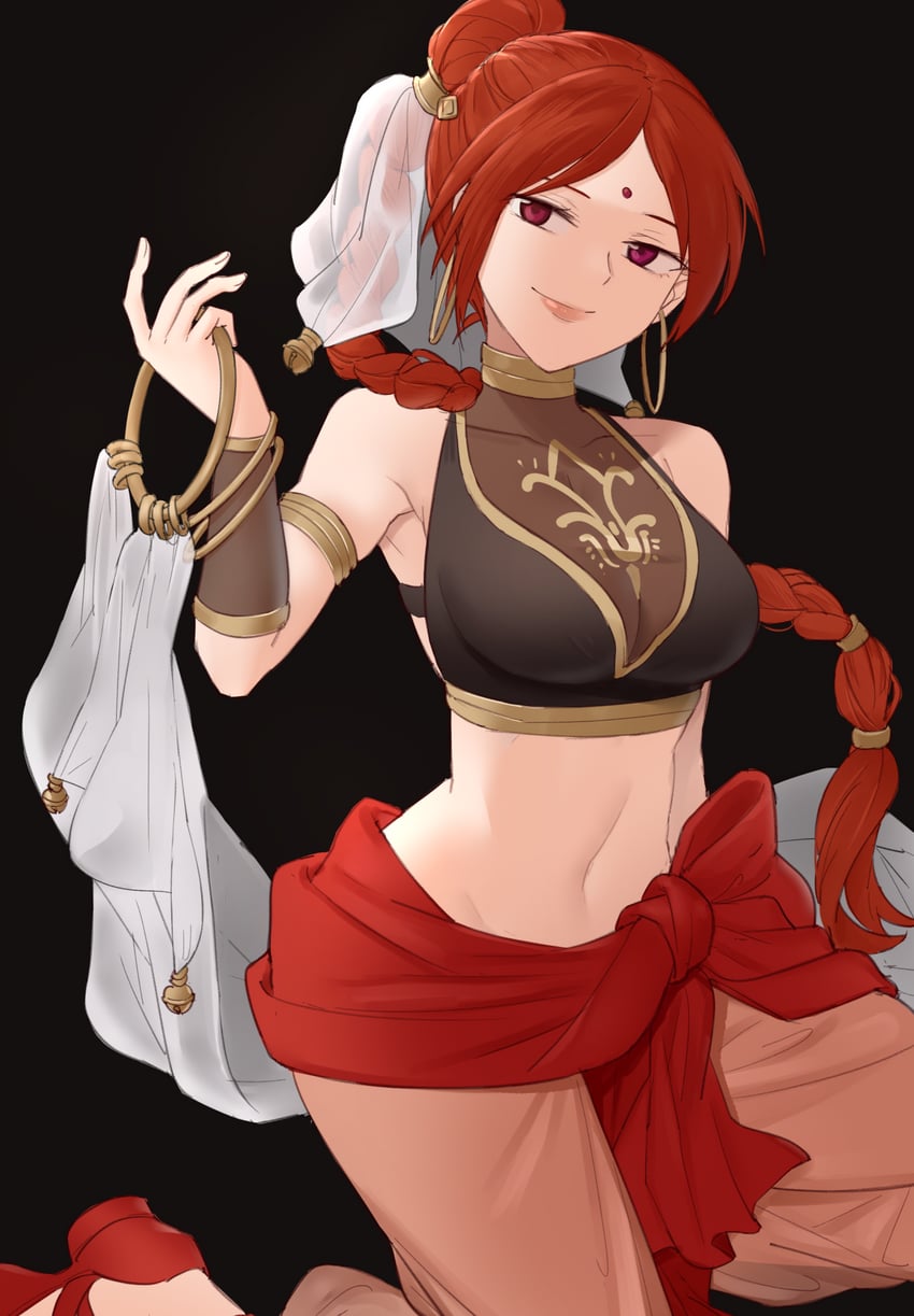 tethys (fire emblem and 1 more) drawn by ebinku