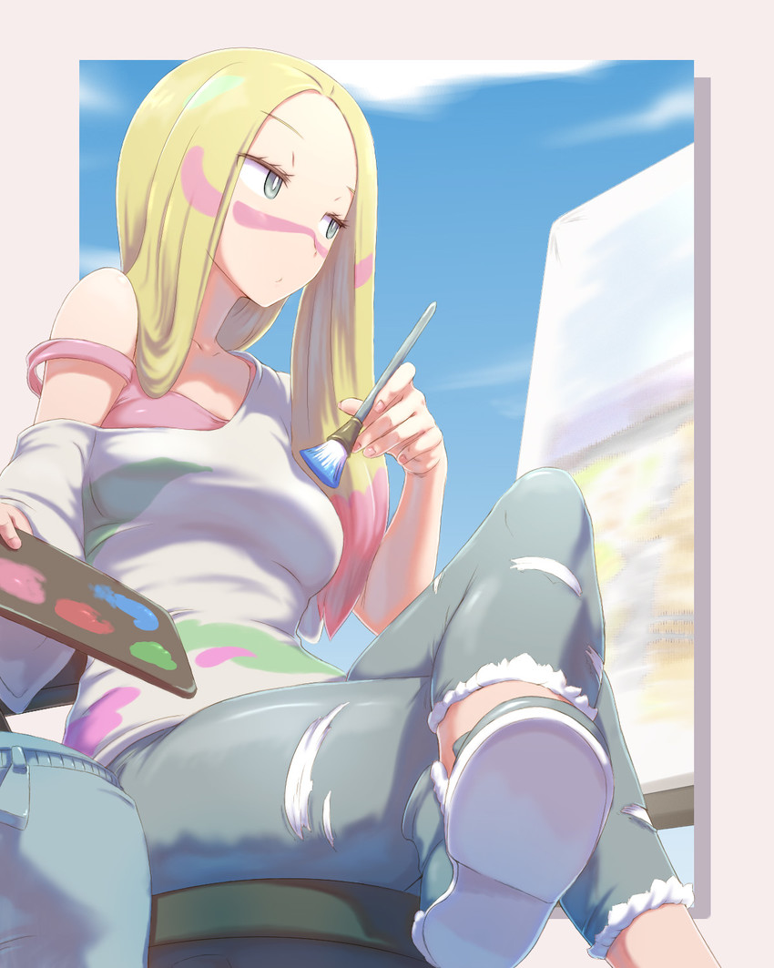mina (pokemon and 1 more) drawn by kous_(onetwojustice)