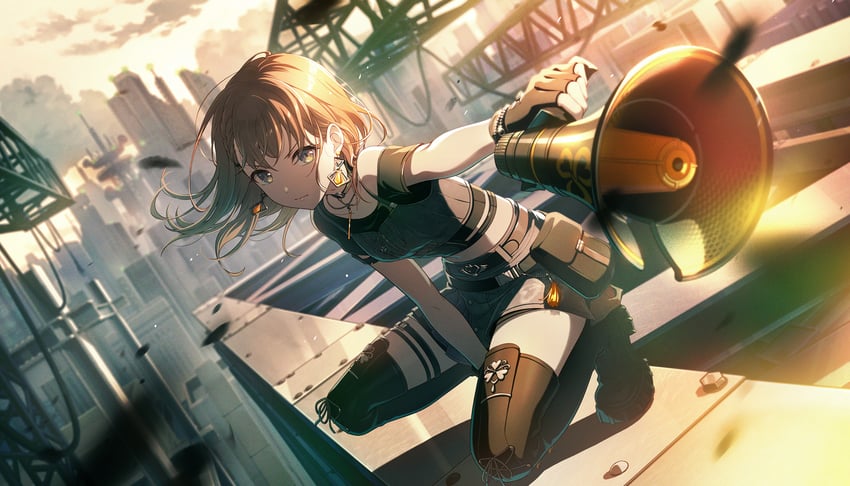 hanasato minori (project sekai) drawn by colorful_palette