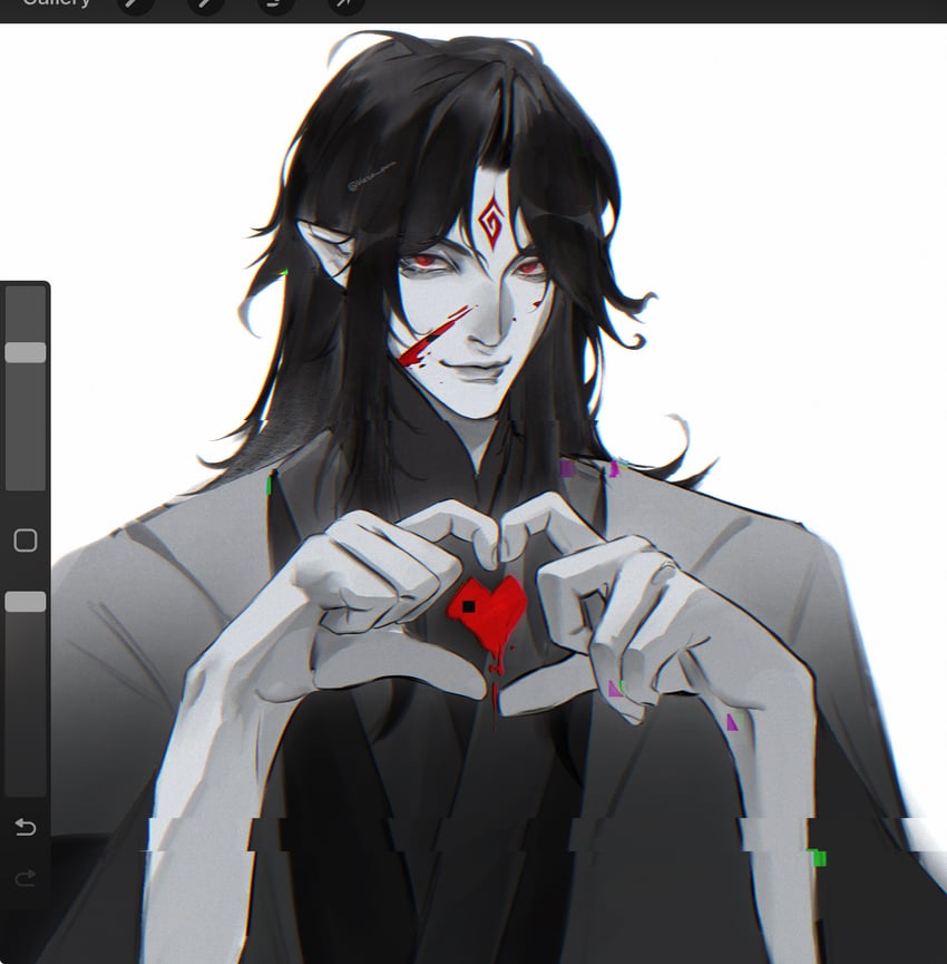 luo binghe (renzha fanpai zijiu xitong) drawn by kezo_pana