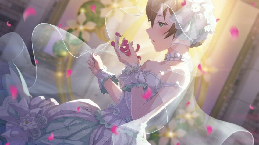 sakuramori kaori (idolmaster and 2 more) drawn by mishio