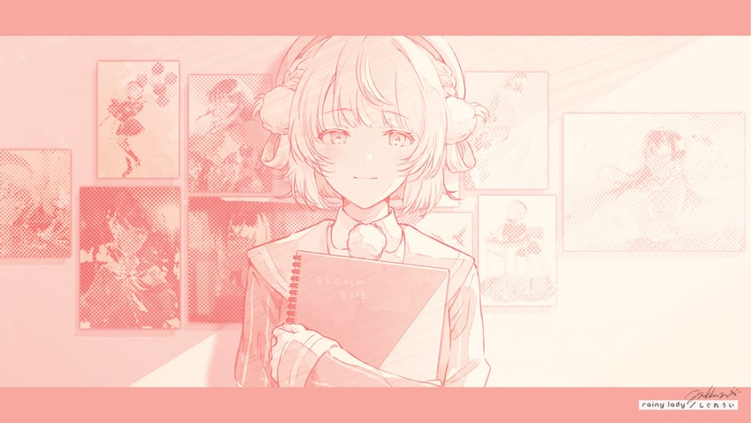 shigure ui (indie virtual youtuber) drawn by mikkun_04