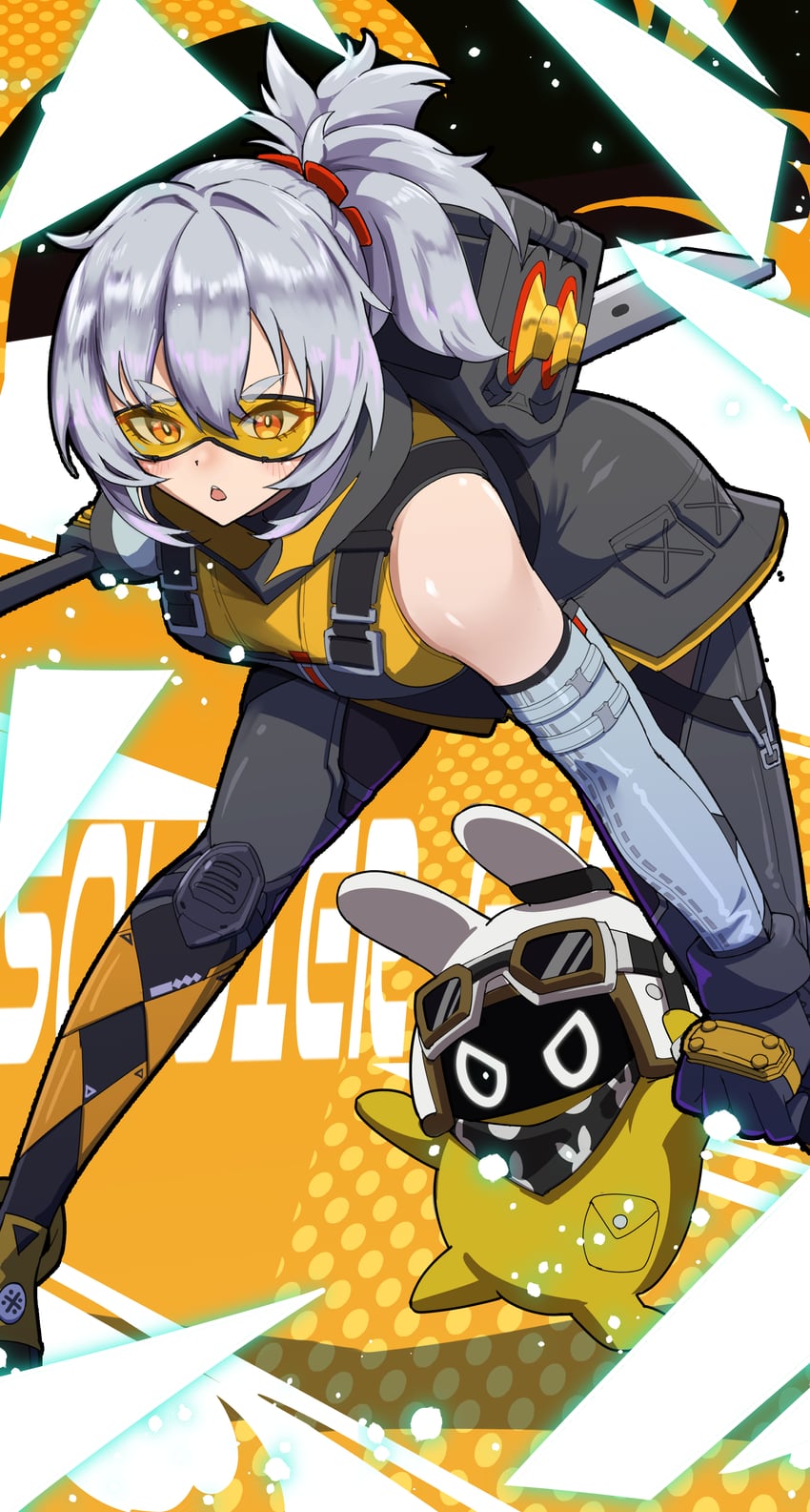 soldier 11 and rocketboo (zenless zone zero) drawn by yamada_otonari