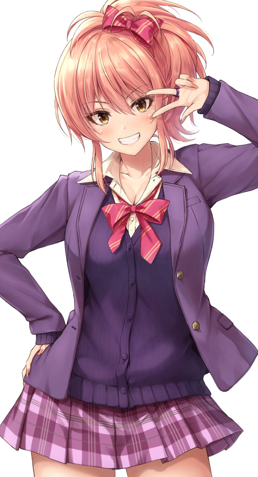jougasaki mika (idolmaster and 1 more) drawn by suien