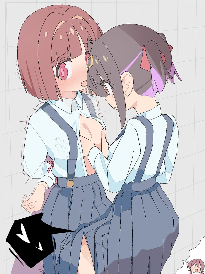 oyama mihari, murosaki miyo, and hozuki kaede (onii-chan wa oshimai!) drawn by 2mai84