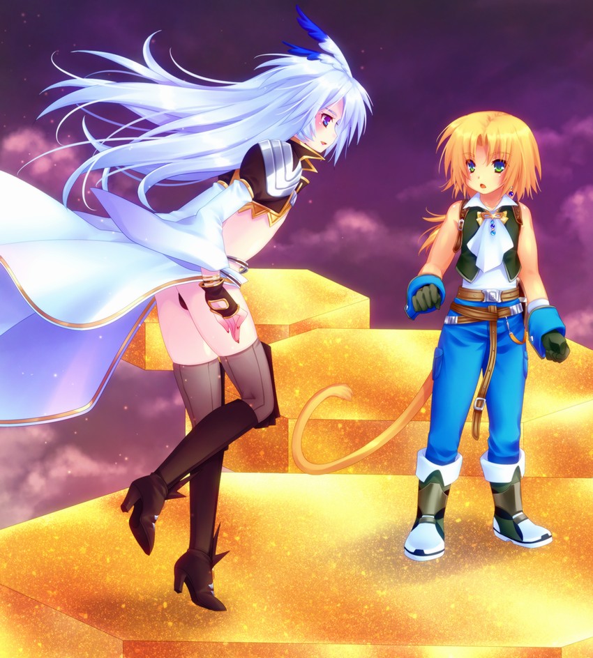 zidane tribal and kuja (final fantasy and 2 more) drawn by minatosaiga
