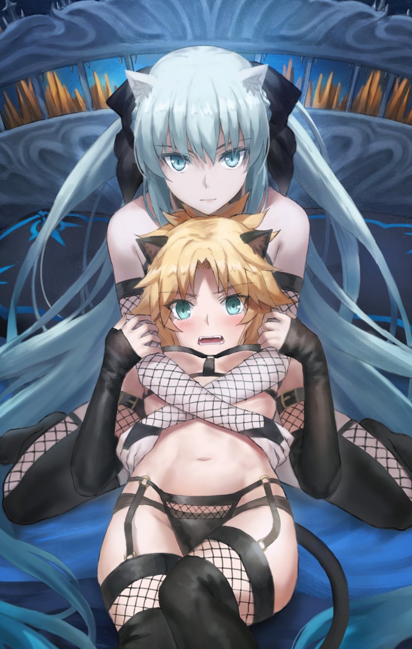 mordred and morgan le fay (fate and 1 more) drawn by tonee