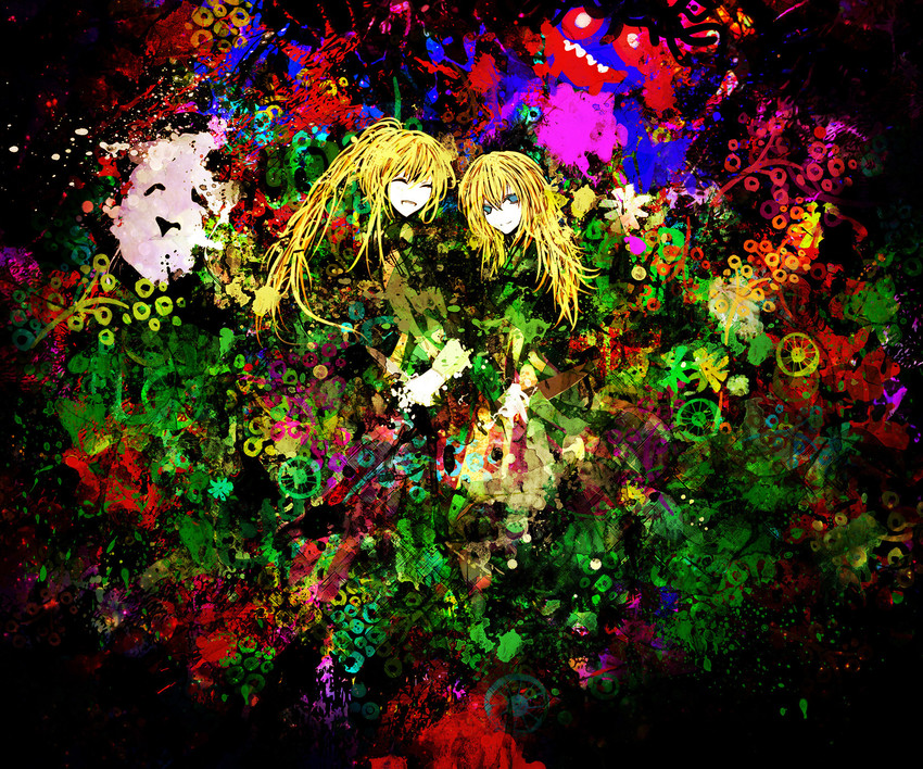 mary and poniko (yume nikki and 1 more) drawn by ruuya_higashino
