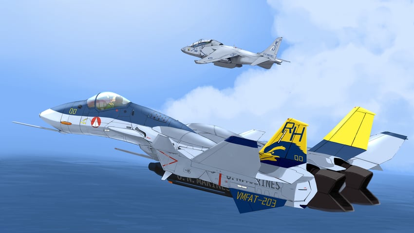 vf-0 and vf-0c (original and 2 more) drawn by mizuki_(mizuki_ame)
