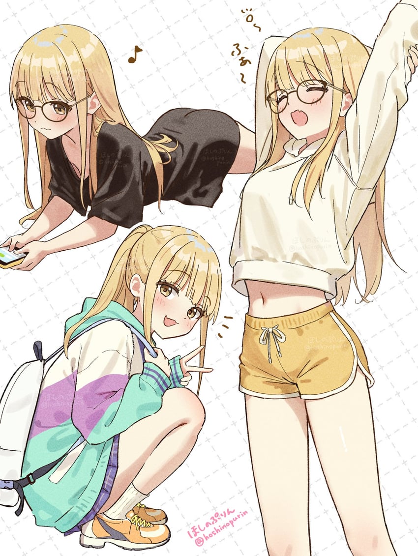 fujita kotone (idolmaster and 1 more) drawn by hoshinopurin