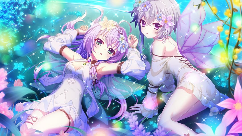 ichijou ruka and hokaze kanade (re:stage!) drawn by izumi_tsubasu