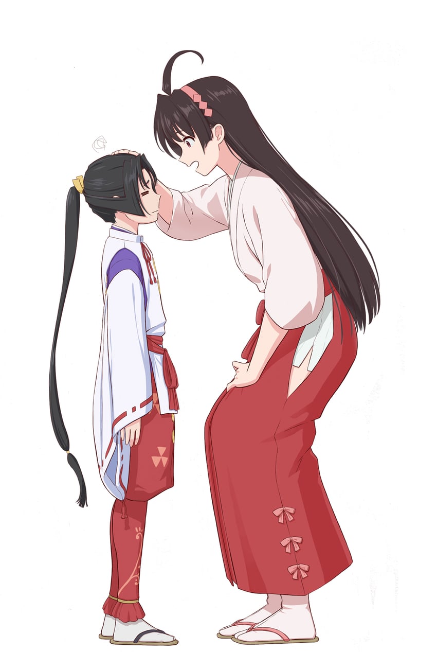 houjou tokiyuki and mochizuki ayako (nige jouzu no wakagimi) drawn by mizuno_(pixiv31352320)