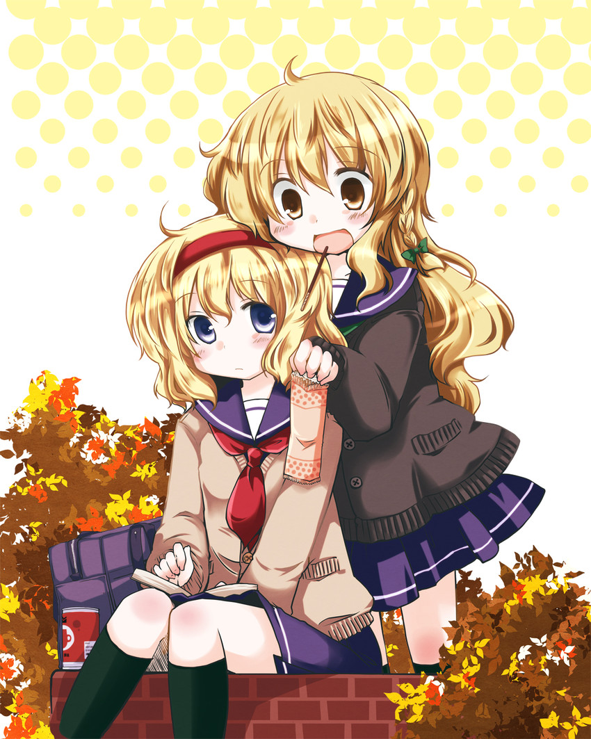kirisame marisa and alice margatroid (touhou) drawn by futami_yayoi