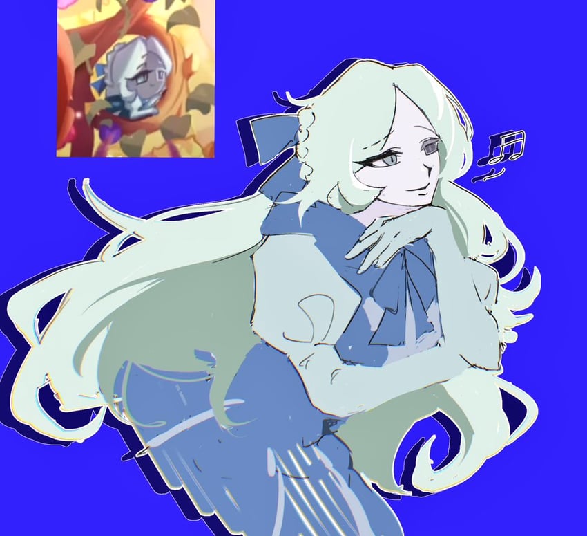 shadow milk cookie (cookie run and 1 more) drawn by messyshadow