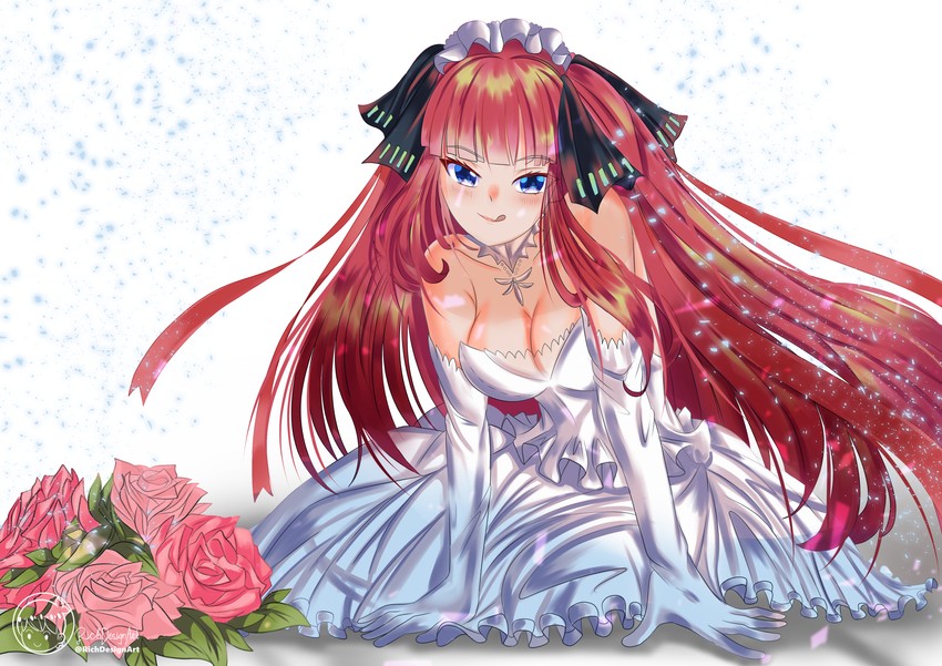 nakano nino (go-toubun no hanayome) drawn by richdesignart777