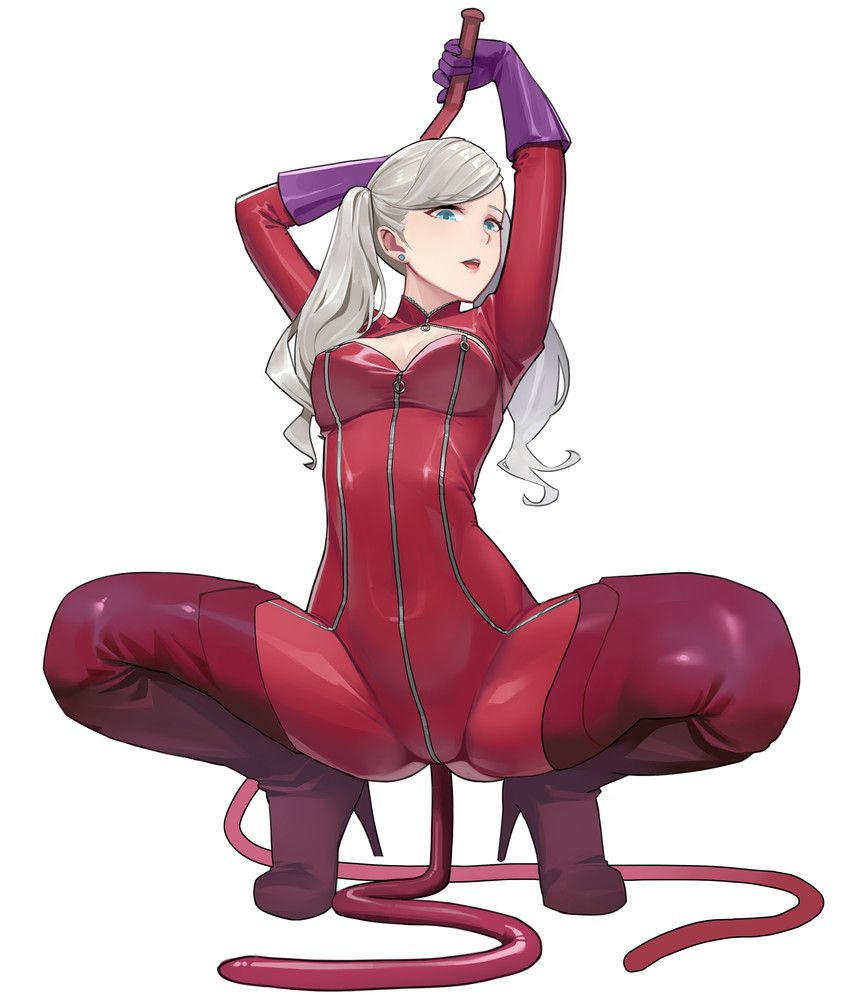 takamaki anne and panther (persona and 1 more) drawn by kawery
