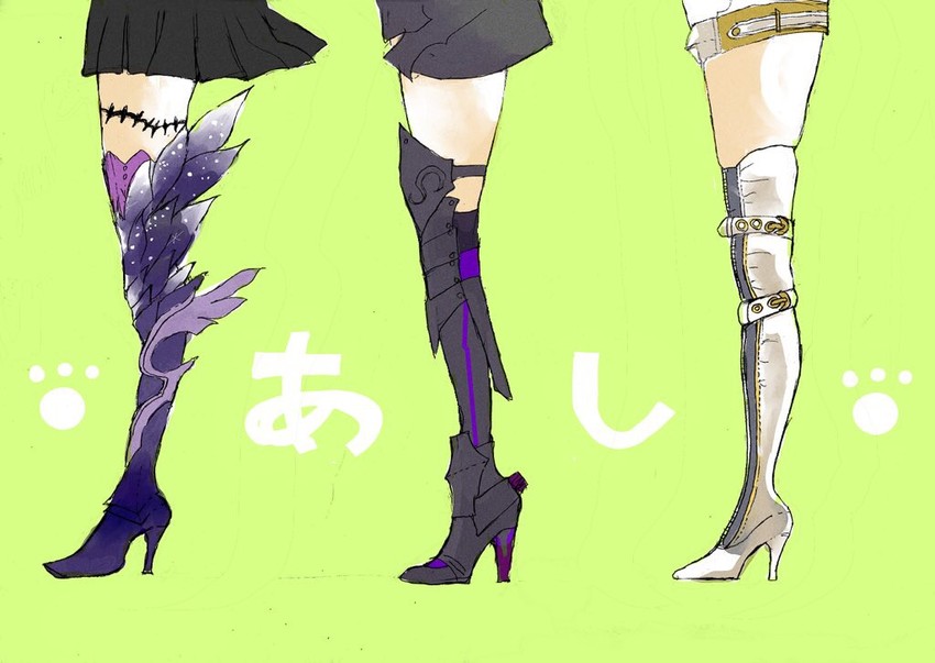 mash kyrielight, nero claudius, and brynhild (fate and 1 more) drawn by wow_(wose219)