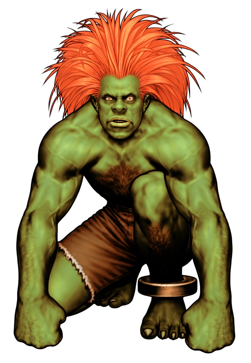 blanka (street fighter and 1 more) drawn by mori_toshiaki