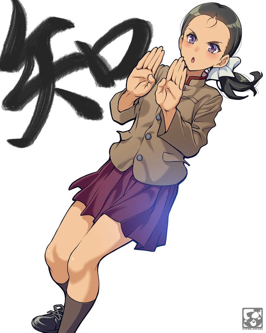 ikeda emi (girls und panzer and 1 more) drawn by pairan