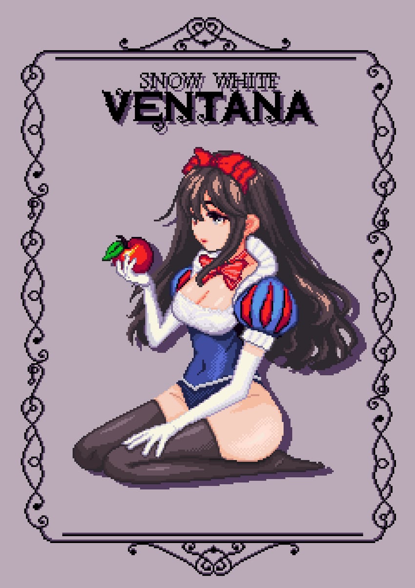 snow white and ventana (brown dust and 2 more) drawn by ukuoo